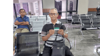 Cornelis Baitanu (67) yang merupakan peserta JKN dari segmen pensiunan PNS.