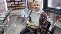Sri Karmila (28) merupakan salah satu peserta Jaminan Kesehatan Nasional (JKN)