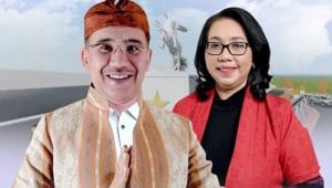 Bakal Calon Wali Kota Kupang, Dr. Jefri Riwu Kore (Jeriko) dan Dr. Lusia Adinda Lebu Raya ikut dalam Pilkada Kota Kupang pada November 2024. Foto/ist