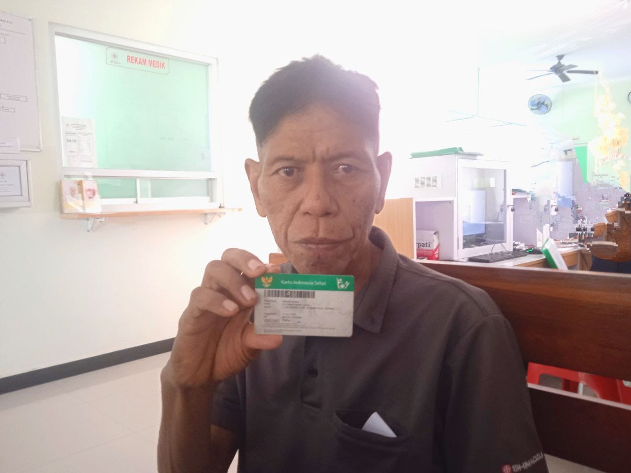 stef oleh Stefanus Nara Tukan (67), peserta Program Jaminan Kesehatan Nasional (JKN) dari segmen Pekerja Penerima Upah (PPU).