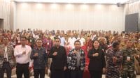 asn netral Para Aparatur Sipil Negara (ASN) serta kepada desa di Kabupaten Kupang melakukan deklarasi untuk bersikap netral dalam perhelatan pilkada di daerah itu November 2027. Foto HO-Prokopim Setda Kabupaten Kupang.