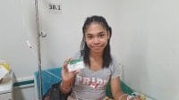 ras Melandri (18), seorang peserta JKN asal Kupang