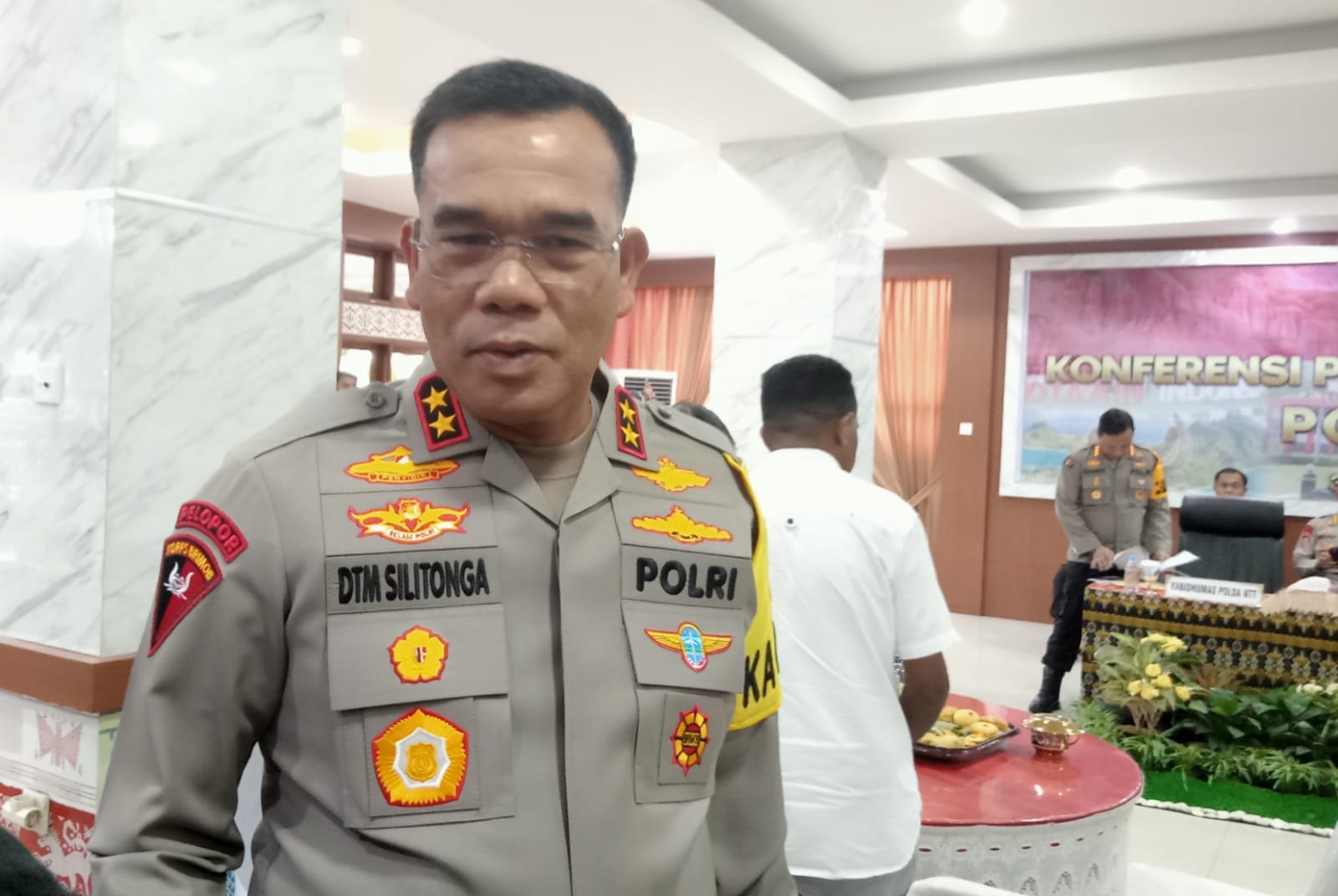 Kapolda Nusa Tenggara Timur, Irjen Polisi Irjen Daniel Tahi Monang Silitonga . (Foto Mediasi NTT.com/Beny)