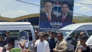 Presiden Joko Widodo berada di NTT, Rabu.