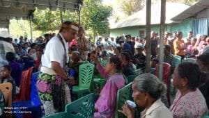 Calon Gubernur NTT Simon Petrus Kamlasi merupakan sosok yang sangat dekat dengan masyarakat terutama di wilayah pedesaan.