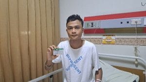 Yoga (22) mengapresiasi adanya Program JKN di tengah-tengah masyarakat karena sangat memudahkan biaya pengobatan.