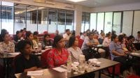 Pemerintah Kabupaten Kupang melalui Dinas Kesehatan menggelar kegiatan Pertemuan Evaluasi Intervensi Spesifik Stunting Tingkat Kabupaten Kupang, Jumat (8/11/2024) guna mempercepat upaya penurunan angka stanting. Foto Prokopim setda kabupaten kupang.