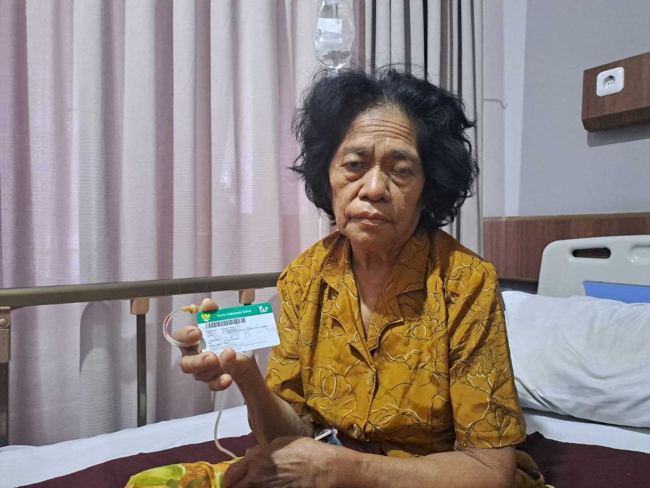 Isterina (75) merupakan salah satu peserta program BPJS Kesehatan
