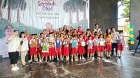 Wakil Wali Kota Kupang, Serena Francis saat kegiatan melaunching buku dan Storytelling Buku “Cepat Sembuh, Ciko” bertempat di Taman Budaya Gerson Poyk Kupang, Kamis (10/4). Foto MEDIASI NTT.COM/BENNY JAHANG