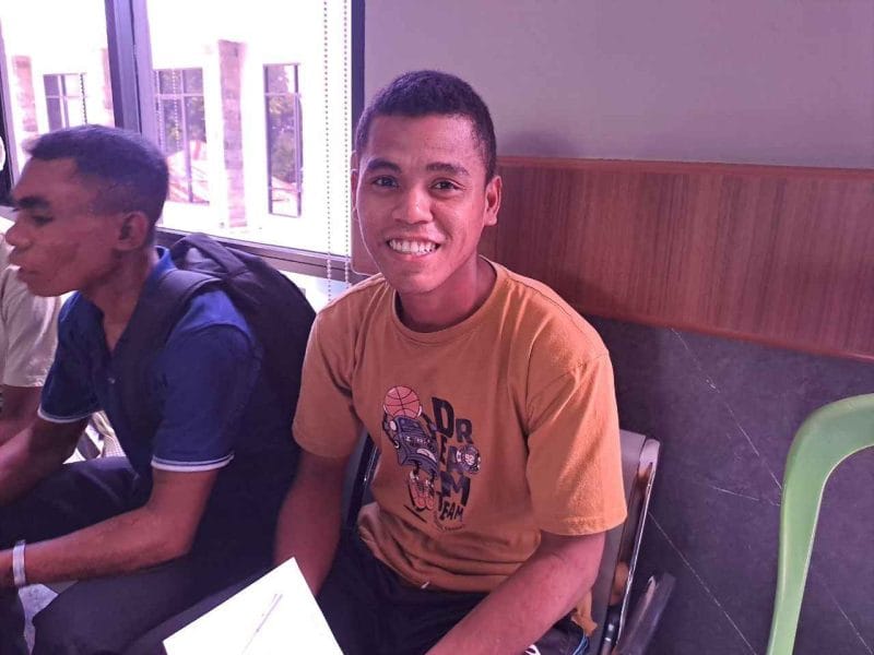 Liong Ade Putra Maata Peserta JKN yang sudah merasakan kemudahan pelayanan program Jaminan Kesehatan Nasional (JKN)