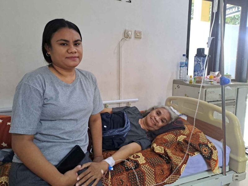kapitan KUPANG, MEDIASI NTT.COM - Marianthe Afliana Kapitan (58) merupakan salah satu peserta Jaminan Kesehatan Nasional (JKN) yang saat itu sedang dirawat di rumah sakit beberapa waktu lalu.