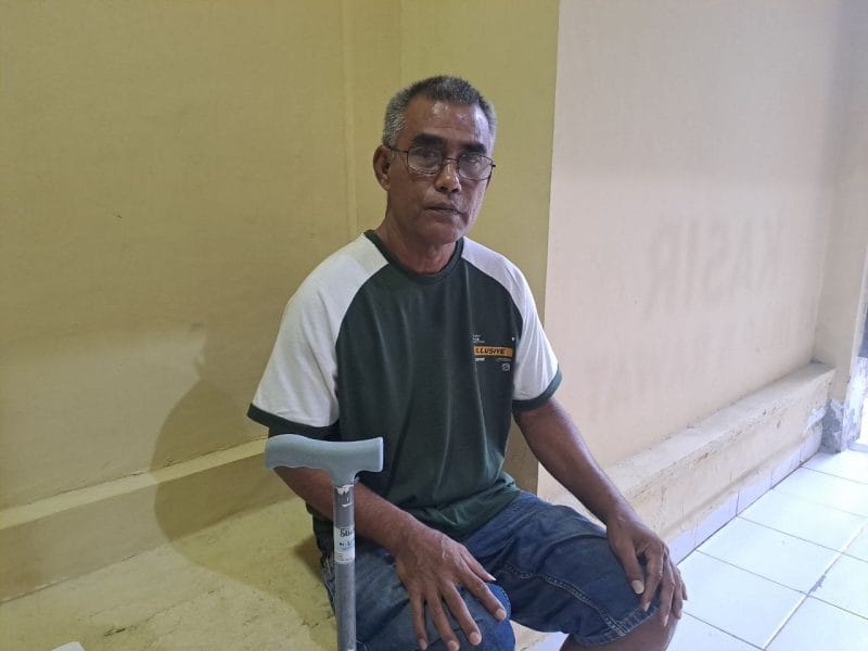 , Charles Daris (49) salah sorang ASN di Kota Kupang sangat merasakan manfaat program JKN saat membutuhkan pelayanan kesehatan
