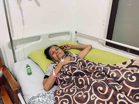 Magdalena Hanna Messah (75), seorang lanjut usia yang juga turut menggunakan Program JKN untuk mengakses layanan kesehatan
