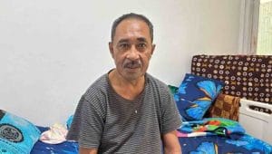 Septiory Simon (60) salah satu penerima manfaat dari program JKN