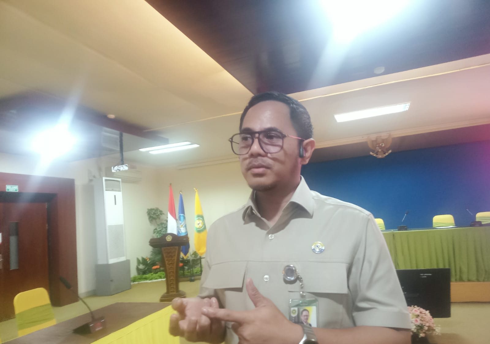 Rektor Undana, Prof. Dr. Ir. Jefri S. Bale, S.T., M.Eng