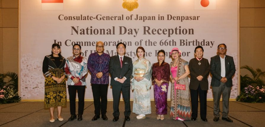 jepang KETERANGAN FOTO/HO-HUMAS UNDANA Rektor Undana, Prof. Dr. Ir. Jefri S. Bale, S.T., M.Eng secara lngsung menghadiri undangan prestisius dari Kaisar Jepang di Bali Beach Convention Centre, Rabu (11/2/2026).