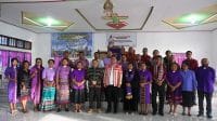 klasis Bupati Yosef Lede saat menghadiri pembukaan Sidang Majelis Klasis Amabi Oefeto Timur ke-7 dan Perayaan Hari Ulang Tahun ke-25 Gereja Bethania Kuanfeu yang berlangsung di Gedung Kebaktian Jemaat Bethania Kuanfeu, Desa Oeniko, Kecamatan Amabi Oefeto Timur, Minggu (15/02/2026) siang. FOTO/PROKOPIM SETDA KABUPATEN KUPANG