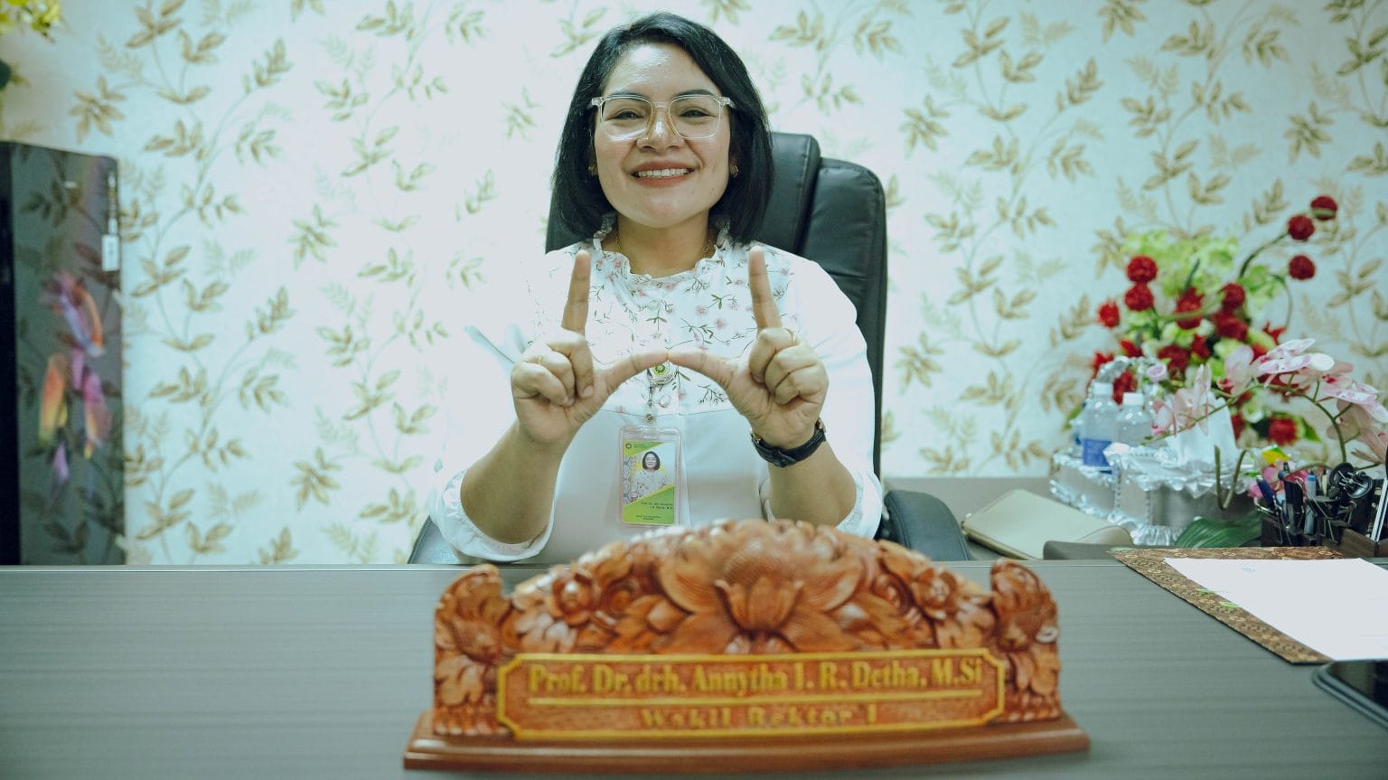 Wakil Rektor I Bidang Akademik Undana, Prof. Dr. drh. Annytha I. R. Detha, M.Si