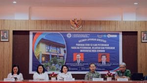 – FOTO/HUMAS UNDANATim asesor Badan Akreditasi Nasional Perguruan Tinggi (BAN-PT) melakukan visitasi ke Universitas Nusa Cendana Kupang khususnya di Program Studi Doktor (S3) Ilmu Peternakan, Senin (2/2/2026).