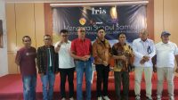 iris 1 Prof. William Djani (ketiga dari kanan ) dalam diskusi dalam Forum dialog publik yang digelar melalui Program IRIS (Informasi Rakyat, Isu dan Solusi) oleh Sei News, Sabtu. Kegiatan yang berlangsung di Aula Elpida Internasional School (EIS) Tarus, Desa Mata Air, Kecamatan Kupang Tengah, Kabupaten Kupang