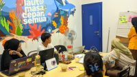 semau 2 Indriyani Kaolang Sindrang , mahasiswa Program Studi Budidaya Perairan Universitas Nusa Cendana (Undana) melakukan hilirisasi teknologi melalui terobosan ganda di wilayah pesisir Pulau Semau, Nusa Tenggara Timur (NTT).