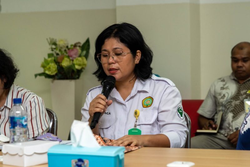 Direktur RSU Undana, dr. Efrisca M. Br Damanik, M.Biomed., Sp.PA., MM Direktur RSU Undana, dr. Efrisca