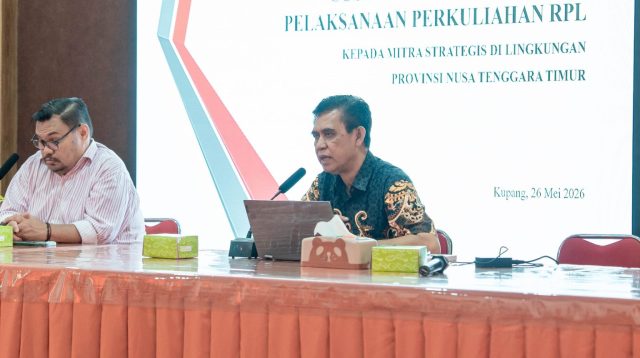 Kepala Lembaga Pengembangan Pembelajaran dan Penjaminan Mutu (LPPPM) Undana, Dr. Ir. Jacob Matheos Ratu, M.Kes