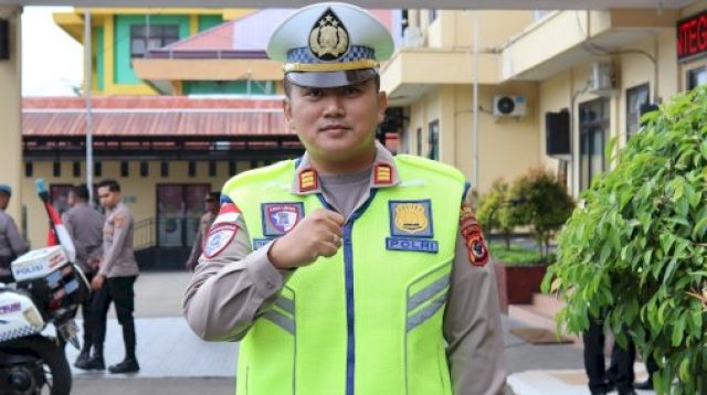 Kasatlantas Polresta Kupang Kota, AKP R. A. Triken Deayomi, S.I.K., M.H. (FOTO.HUMAS POLRES KUPANG KOTA)