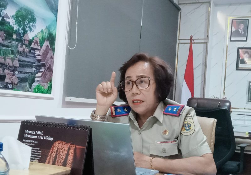 vivi ganggas 1 Kepala Kantor Wilayah ATR/BPN Provinsi NTT, F. Vivi Ganggas, S.H., M.A.P (Foto/beny)