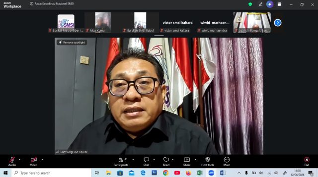 Ketua Umum Serikat Media Siber Indonesia (SMSI), Firdaus