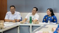bps undna KETERANGAN : Rektor Undana, Prof. Dr. Ir. Jefri Samuel Bale, S.T., M.Eng., (tengah) saat menyampaikan arahannya dalam rapat koordinasi internal Undana dan BPJS Kupang, Senin. Foto/HO-Humas Undana
