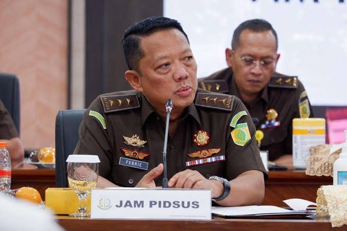 sebagai Jaksa Agung Muda Bidang Tindak Pidana Khusus atau Jampidsus Febrie Adriansyah.