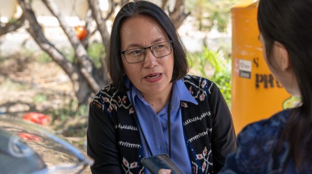 Kepala Laboratorium Prodi Teknik Sipil Undana, Prof. Dr. Ir. Denik S. Krisnayanti, S.T., M.T.,