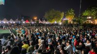 Masyarakat Kota Kupang sangat antusias mendatangi lokasi nonton bareng Piala Dunia FIFA 2026 di TVRI Kupang.