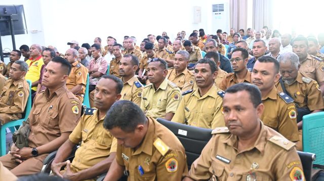 Pemkab Kupang mengelar Rapat Koordinasi Sosialisasi, Komunikasi, Informasi dan Edukasi (KIE) Rawan Bencana Rabies Kabupaten Kupang, Senin (13/07/2026).