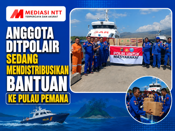 Pada Sabtu (29/8/2026) pukul 10.40 WITA, Kapal Polisi KP. SUKUR 3007 meninggalkan Dermaga Wuring, Kabupaten Sikka, menuju Pulau Pemana dengan membawa 100 dos paket sembako bantuan kemanusiaan dari Polda Sulawesi Selatan.