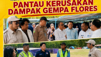 Rektor Undana, Prof. Dr. Ir. Jefri S. Bale, S.T., M.Eng., bersama Wakil Rektor Bidang Perencanaan, Kerja Sama, dan Sistem Informasi, Prof. Philiphi de Rozari, S.Si., M.Si., M.Sc., Ph.D., serta Kepala Biro Perencanaan dan Kerja Sama Undana, Yefry C. Adoe, S.E., M.AP saat berada di di Kampus Unika St. Paulus Ruteng, Kabupaten Manggarai, Flores, pada Rabu (26/8/2026).