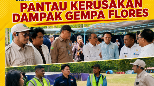 Rektor Undana, Prof. Dr. Ir. Jefri S. Bale, S.T., M.Eng., bersama Wakil Rektor Bidang Perencanaan, Kerja Sama, dan Sistem Informasi, Prof. Philiphi de Rozari, S.Si., M.Si., M.Sc., Ph.D., serta Kepala Biro Perencanaan dan Kerja Sama Undana, Yefry C. Adoe, S.E., M.AP saat berada di di Kampus Unika St. Paulus Ruteng, Kabupaten Manggarai, Flores, pada Rabu (26/8/2026).