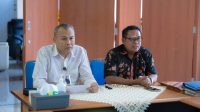 Wakil Rektor IV Undana, Prof. Dr. Philiphi de Rozari, S.Si., M.Si., M.Sc., Ph.D., didampingi Dekan FKM Prof. Dr. Apris A. Adu, S.Pt., M.Kes., serta Wakil Dekan I FKM Dr. Yendris K. Syamruth, S.KM., M.Kes