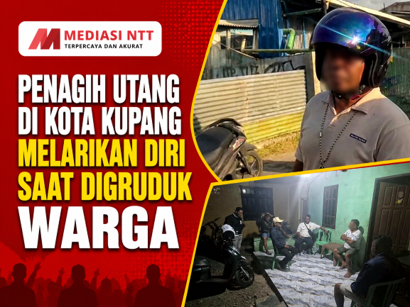Warga Kelurahan Maulafa yang berprofesi sebagai Debbt Colektor ditangkap Polisi karena berupaya mengambil paksa sepeda motor milik warga.