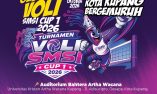 Turnamen Voli SMSI Cup Siap Digelar, Berbagai Doorprize untuk Penonton Dihadirkan
