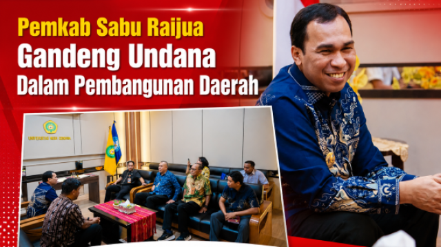 Universitas Nusa Cendana (Undana) resmi menandatangani nota kesepahaman (Memorandum of Understanding/MoU) dengan Pemerintah Kabupaten Sabu Raijua di Gedung Rektorat Undana, Kupang, pada Kamis (3/9/2026).