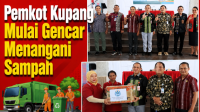 Pemerintah Kota Kupang mengelar rapat Koordinasi Pengelolaan Sampah Lingkup Kota Kupang yang digelar di Aula Rumah Jabatan Wali Kota Kupang, Kamis (3/9).