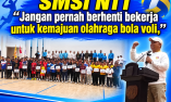 Pemda NTT Dan PBVSI  Apresiasi SMSI Gelar Turnamen Bola Voli
