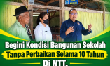 Winston Rondo Prihatin, Bangunan Sekolah Dibiarkan 10 Tahun Tanpa Perbaikan