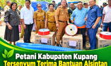 Dukung Pembangunan Pertanian Bupati Kupang Bantu Alsintan Bagi Petani