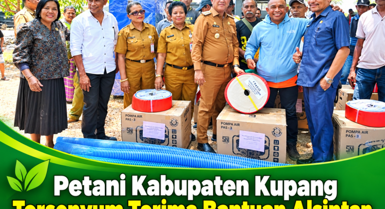 Dukung Pembangunan Pertanian Bupati Kupang Bantu Alsintan Bagi Petani