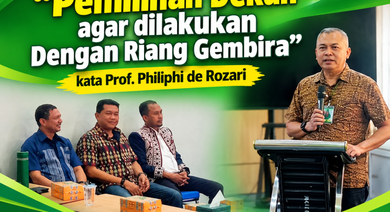 Wakil Rektor Undana : Pemilihan Dekan FST Berlangsung Riang Gembira