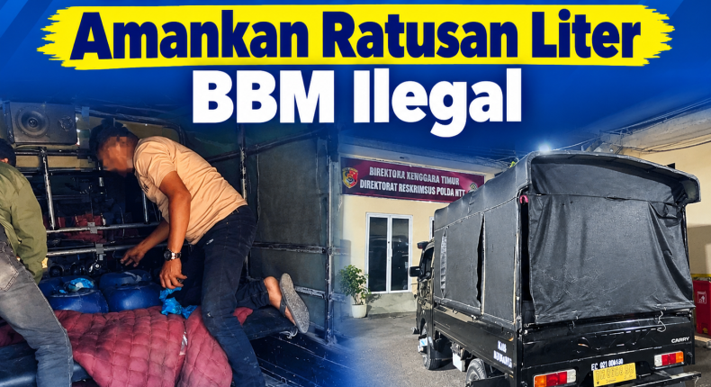 Dirreskrimsus  Polda NTT Kombes Pol. FX. Irwan Arianto Ungkap Penyalahgunaan BBM Bersubsidi,
