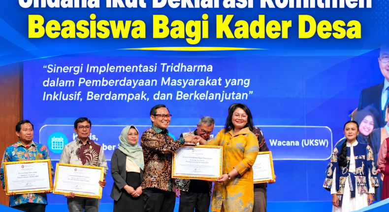 Menkokesra Serahkan Tanda Penghargaan Untuk Undana